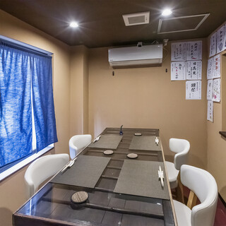 完全個室5名(3名から予約可)