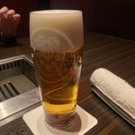 焼肉うしごろ - ビール