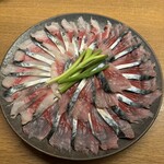 美酒佳肴 ゆらく - さばしゃぶ銀のさばしゃぶ食べ比べ