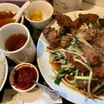 レバニラ定食 kei楽 - 