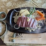 三田屋本店 やすらぎの郷 - 黒毛和牛のロースステーキ180g