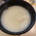 小料理 椿 - お雑煮（西京味噌仕立て）