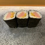 すしのいずみ - トロたく巻