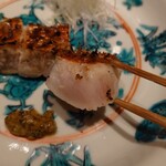 温石 - 金目鯛の鱗焼き