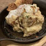 鉄板食堂BARREL - 鉄板ポテサラ