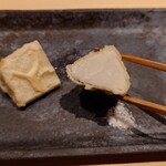 温石 - 磐田市の海老芋の衣揚げ