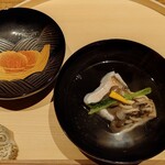 温石 - 焼津の甘鯛としめじのお椀