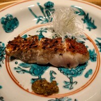 温石 - 金目鯛の鱗焼き