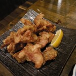月光浴 - 若鶏唐揚げ。揚げたてんまい！