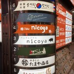 サムギョプサル nicoya - 看板