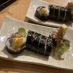 サムギョプサル nicoya - 上：キンパハーフ、下：プルコギキンパハーフ