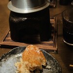 拉薩 - 釜飯アフター　放置してたらコゲコゲに…