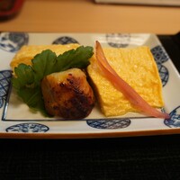 貴久政 - 出汁巻きと銀鱈西京焼き