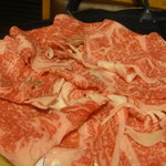 すき焼割烹 かとう - 仙台牛しゃぶしゃぶ肉