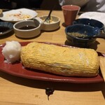 酒肴結 さかぐち - しらす入りだし巻き玉子(¥580)