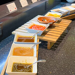 BistroW - 黒胡椒、イタリアンソース（完熟トマトとニンニク）、ザクザク！クリスピーシーズニング（フライドオニオンや４種のスパイスを調合したオリジナル調味料）が気に入りました♪