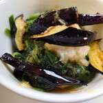 デニーズ - なすとほうれん草のおろし和え