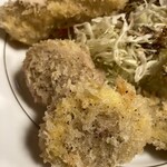 ちかさんの手料理 - ヒレカツは2枚。