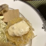 ちかさんの手料理 - ホタテにはタルタルが。
      