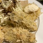 ちかさんの手料理 - 大きなカキフライも2個