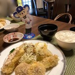 ちかさんの手料理 - ソースはヒレカツ用。