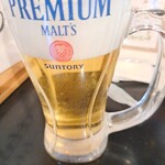 魚笑 - 先ずは生ビール！