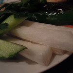 炭火焼酒亭ローリンストーン -  ＲＯＬＬＩＮ’バーニャカウダ　ズームアップ