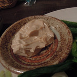 炭火焼酒亭ローリンストーン -  ＲＯＬＬＩＮ’バーニャカウダ　ズームアップ