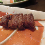 炭火焼酒亭ローリンストーン -  ハラミ串喰らう