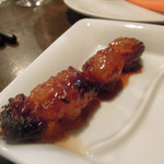 炭火焼酒亭ローリンストーン -  愛媛県産伊予鶏 炭火焼　ズームアップ