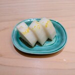 兄弟寿し - 大根の漬物