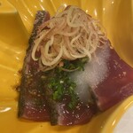 蕎麦割烹  倉田 - 戻り鰹