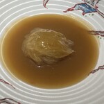 眞善美 - 気仙沼モウカザメの尾びれ　金華ハム　もやし　オイスターソース