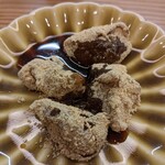 割烹 市川 - 蓮根餅