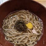 割烹 市川 - かけ蕎麦