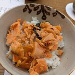 割烹 市川 - 鮭ご飯