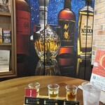 ニッカウヰスキー仙台工場 宮城峡蒸溜所 - そそくさと有料試飲飲み比べ