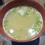三酉屋 - スープ