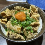 三酉屋 - 鶏皮ポン酢