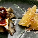 築地寿司清 - 煮鮑と数の子❗️