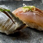 築地寿司清 - 鰯と鯵❗️