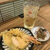 天ぷらスタンド 北吉 - 角ハイと天ぷら