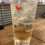 天ぷらスタンド 北吉 - 角ハイボール