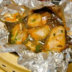 清昌館 上新庄店 - 牡蠣ホイル焼き