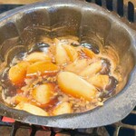 清昌館 - 焼きニンニク