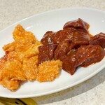 清昌館 - ウルテ、焼きレバー