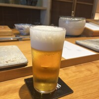 ながり鮨 錬 - ビール