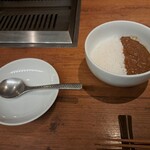 焼肉うしごろ - うしごろカレーです。