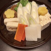 人形町今半 本店 - 聖護院かぶ　金時人参　さつまいも