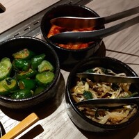 一鳥目 とり松 - キムチ、ナムル。